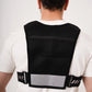 Running Vest with Water Bottle and Towel - Adjustable Unisex Reflective Vest with Phone Holder and Storage