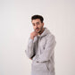 Mens Tracksuit Set Cotton Polyester Fleece Hoodie Joggers Casual Gym Loungewear